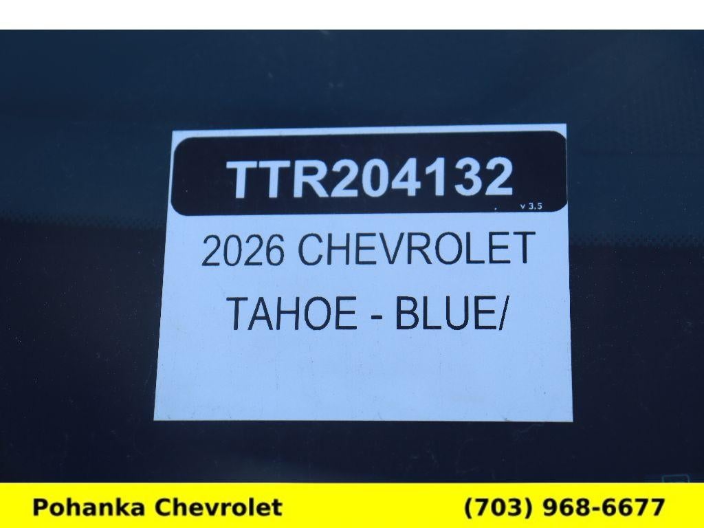 2026 Chevrolet Tahoe Premier