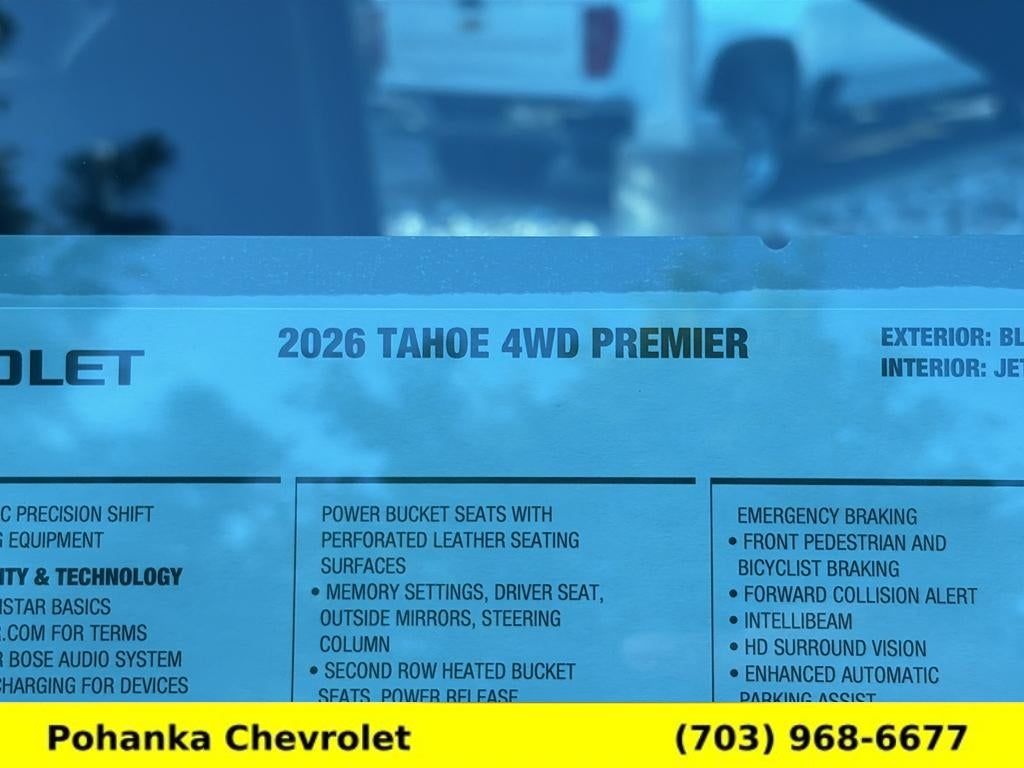 2026 Chevrolet Tahoe Premier
