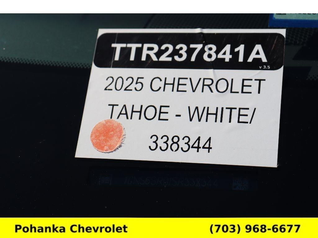 2025 Chevrolet Tahoe Premier