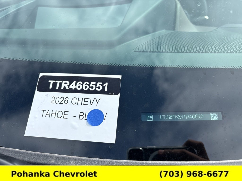 2026 Chevrolet Tahoe High Country