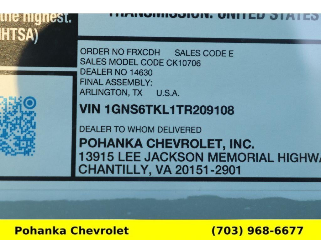 2026 Chevrolet Tahoe High Country