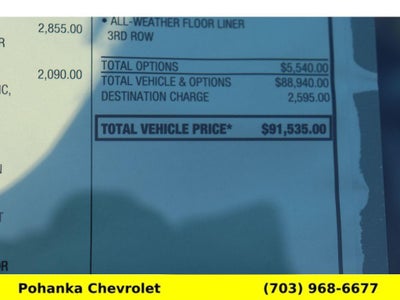 2026 Chevrolet Tahoe High Country