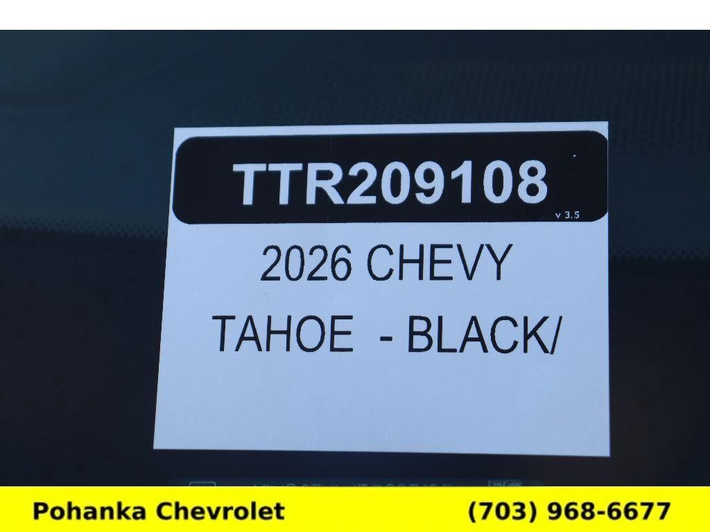 2026 Chevrolet Tahoe High Country