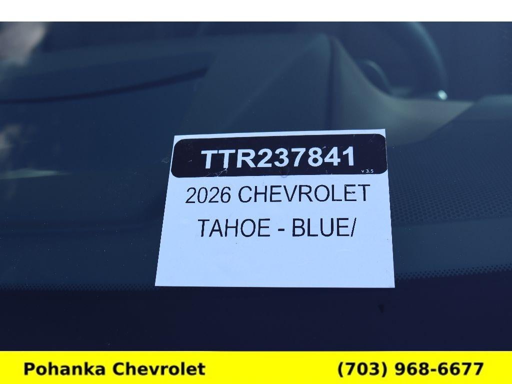 2026 Chevrolet Tahoe High Country