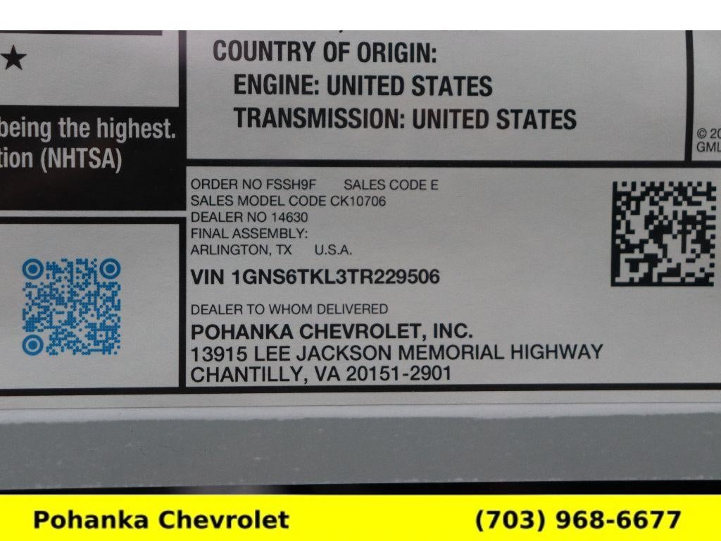 2026 Chevrolet Tahoe High Country