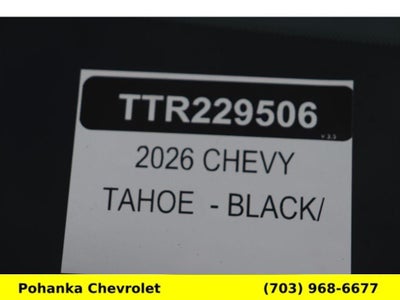 2026 Chevrolet Tahoe High Country