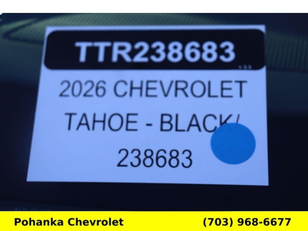 2026 Chevrolet Tahoe High Country