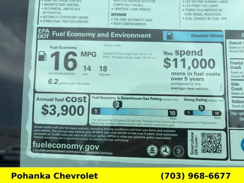 2026 Chevrolet Tahoe High Country
