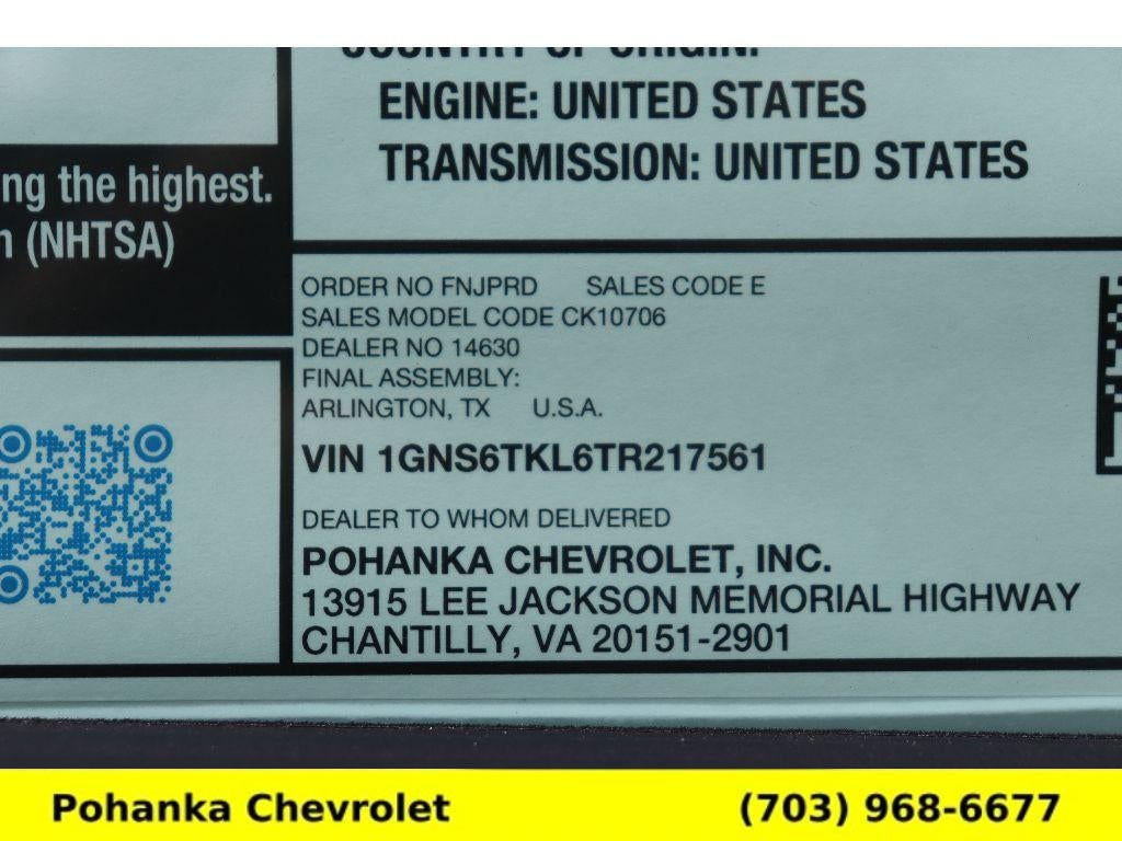 2026 Chevrolet Tahoe High Country