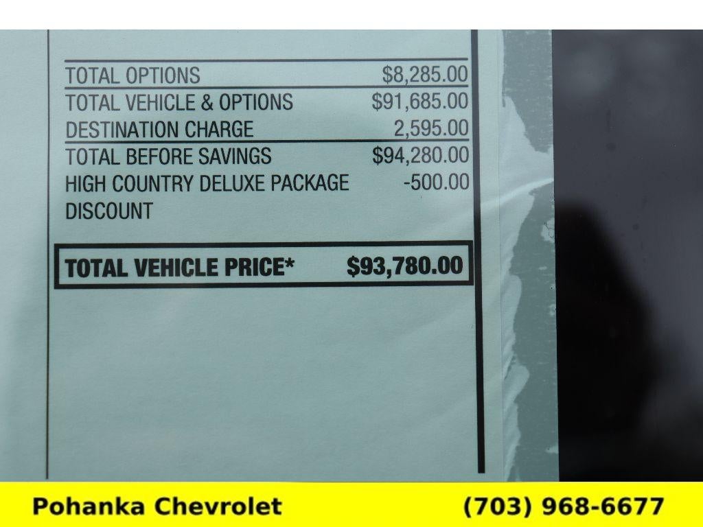 2026 Chevrolet Tahoe High Country