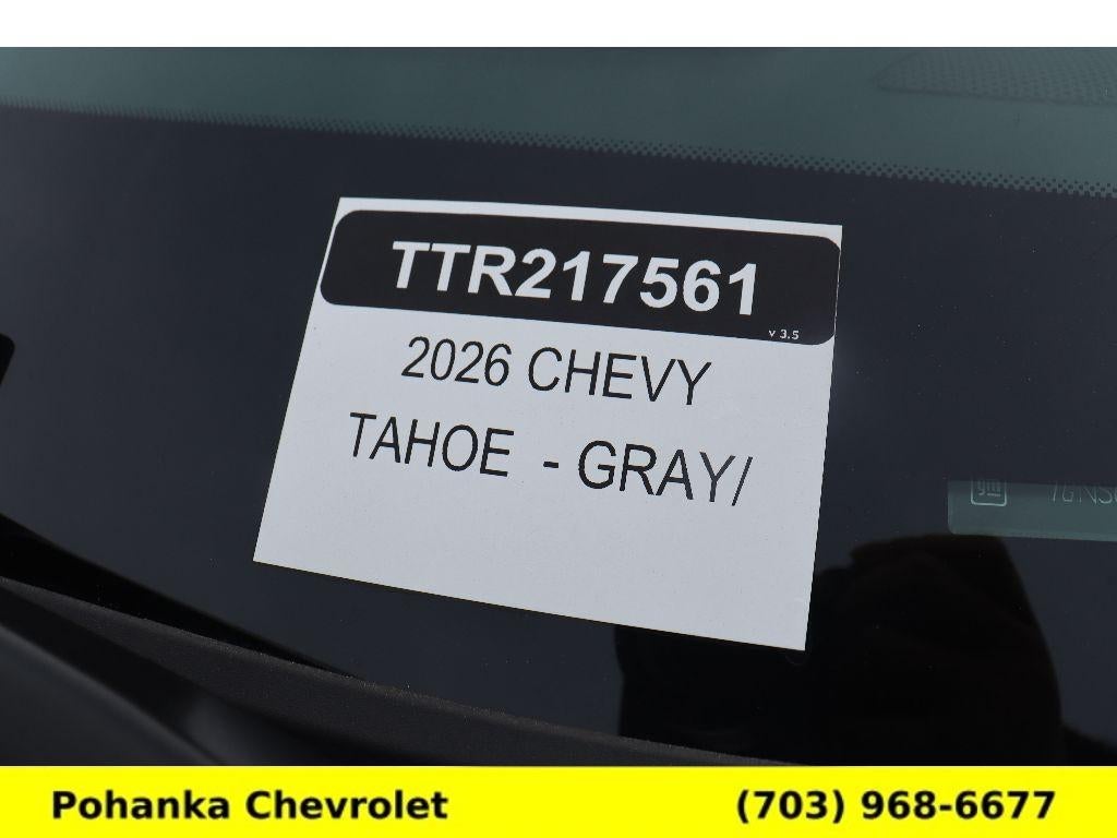 2026 Chevrolet Tahoe High Country