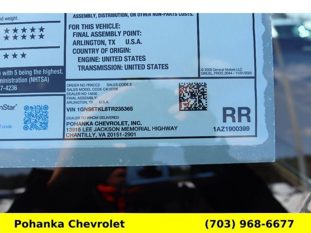 2026 Chevrolet Tahoe High Country