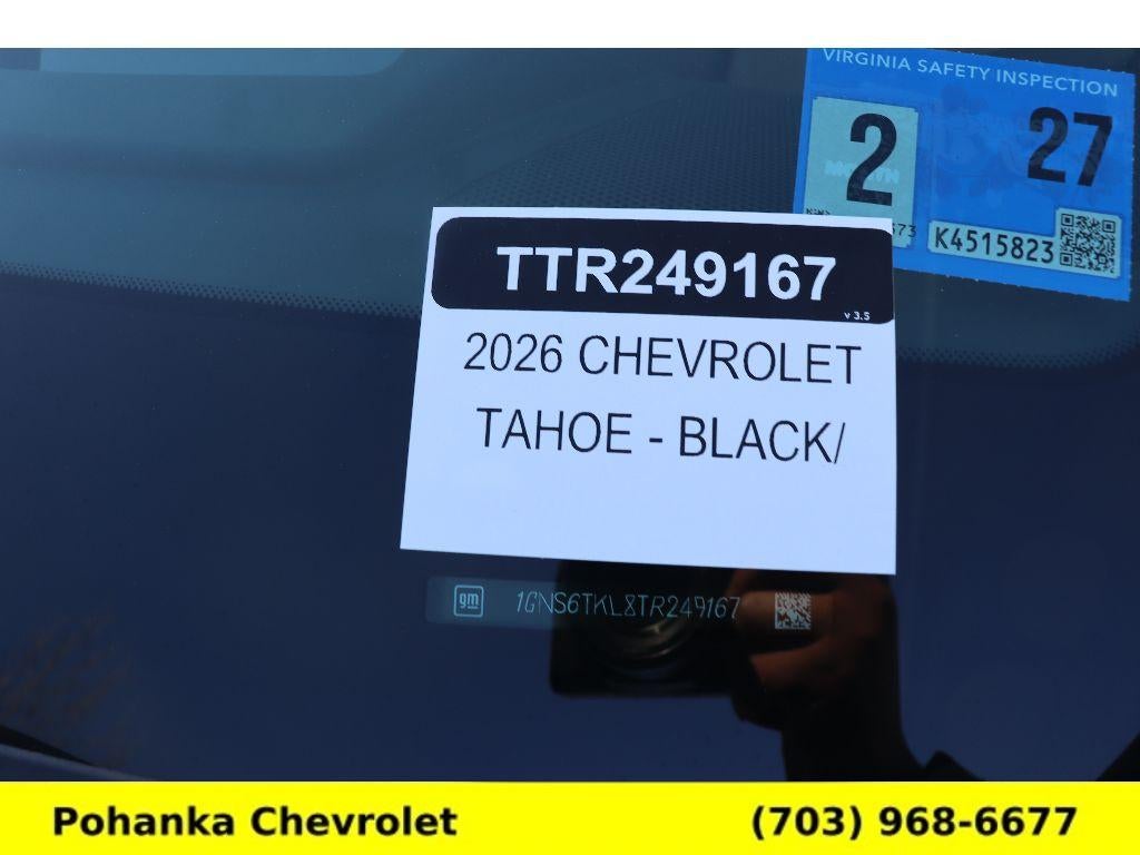 2026 Chevrolet Tahoe High Country