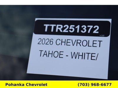 2026 Chevrolet Tahoe High Country