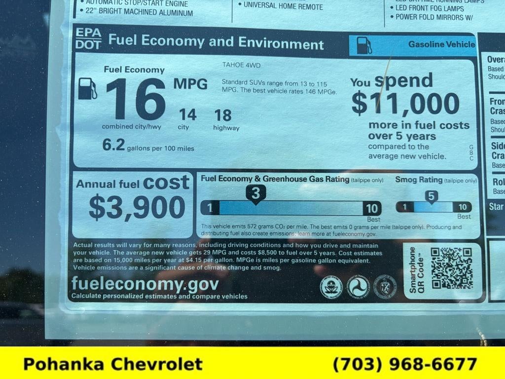 2026 Chevrolet Tahoe High Country