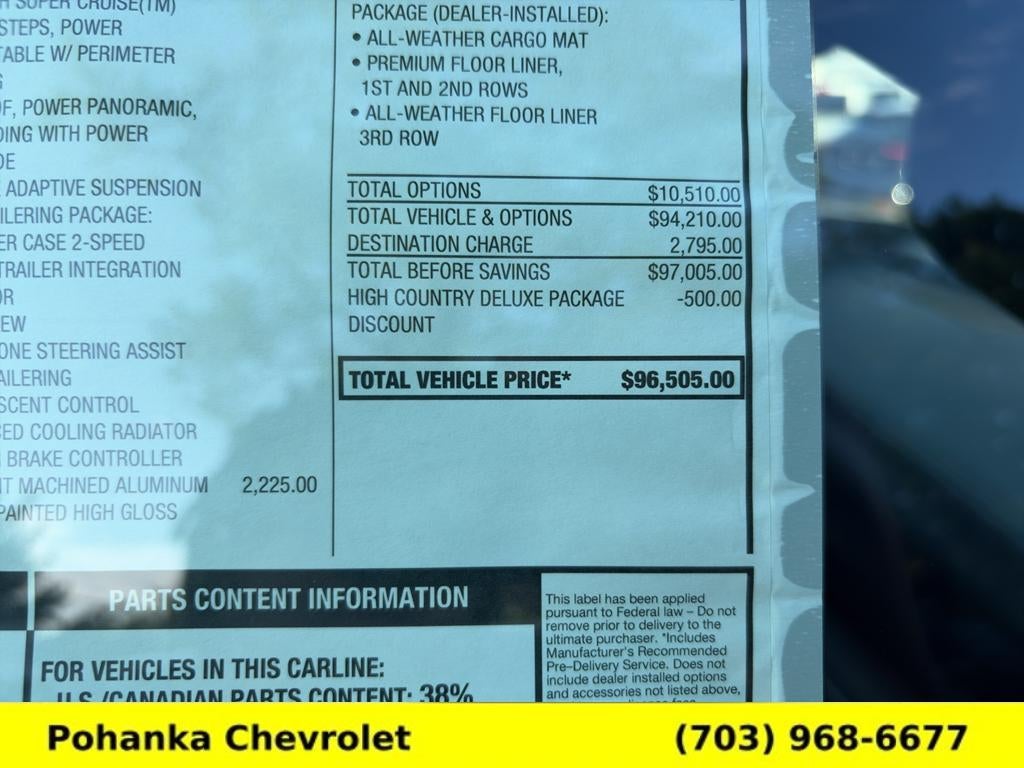 2026 Chevrolet Tahoe High Country