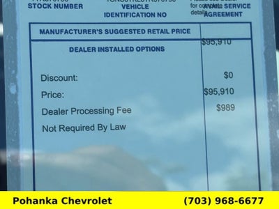 2026 Chevrolet Tahoe High Country