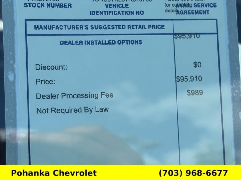 2026 Chevrolet Tahoe High Country