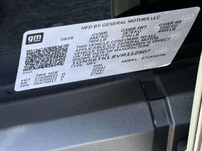 2027 Chevrolet Tahoe High Country