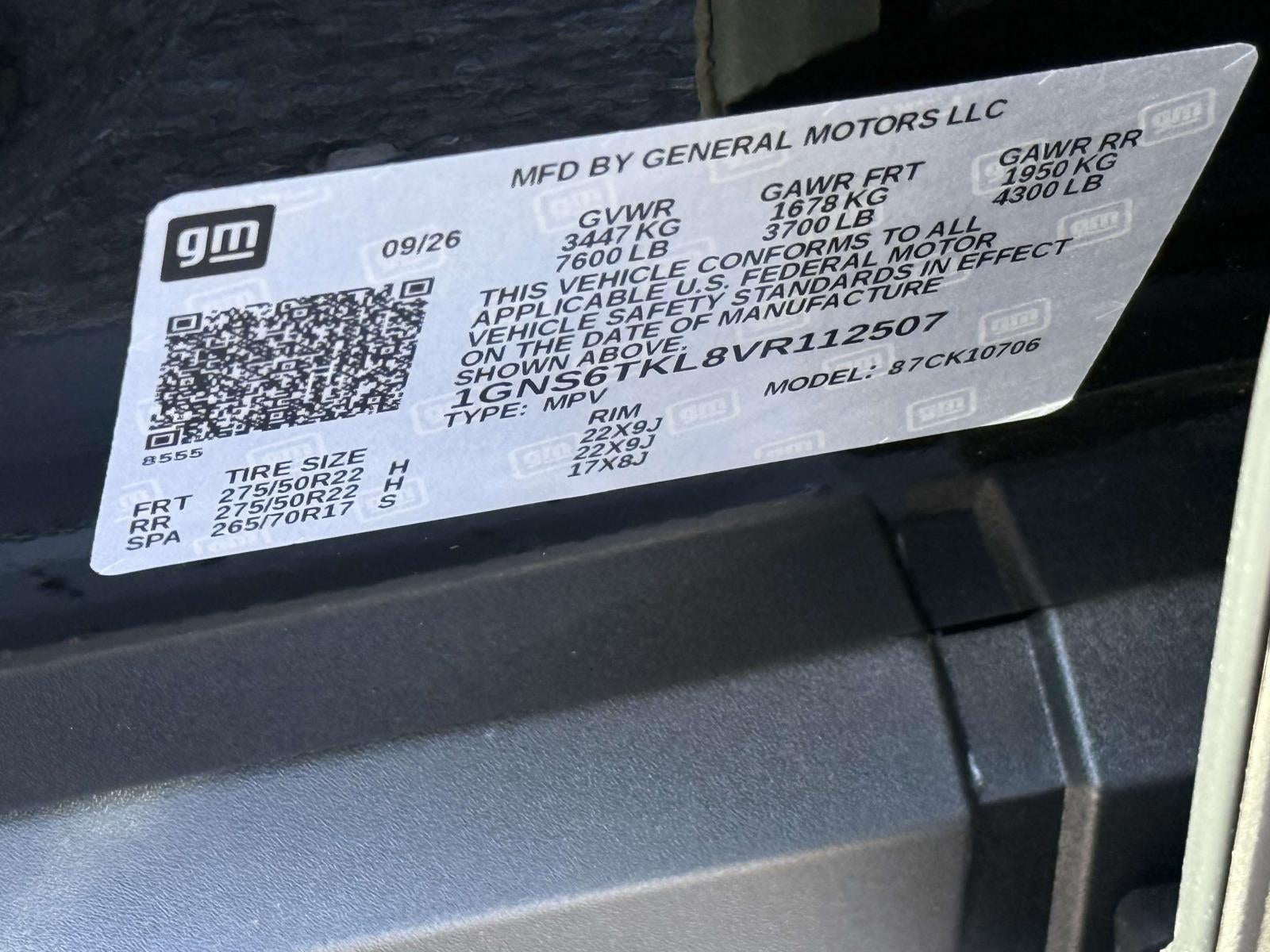 2027 Chevrolet Tahoe High Country