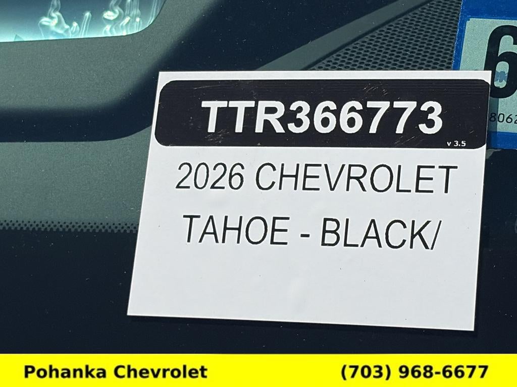 2026 Chevrolet Tahoe High Country