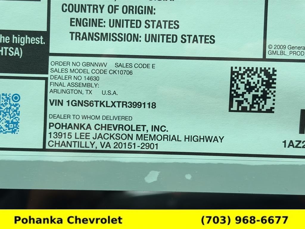 2026 Chevrolet Tahoe High Country