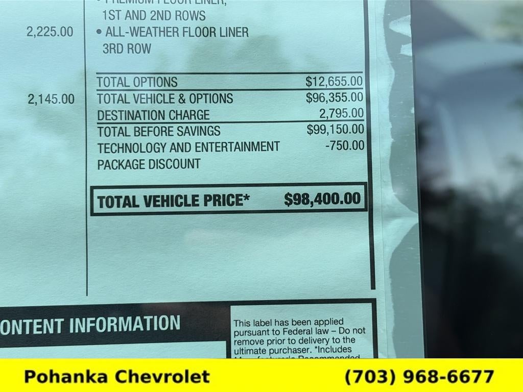 2026 Chevrolet Tahoe High Country