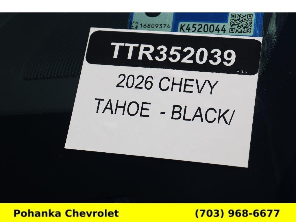 2026 Chevrolet Tahoe Police Package Commercial