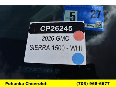 2026 GMC Sierra 1500 SLT