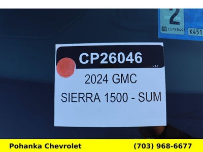 2024 GMC Sierra 1500 AT4