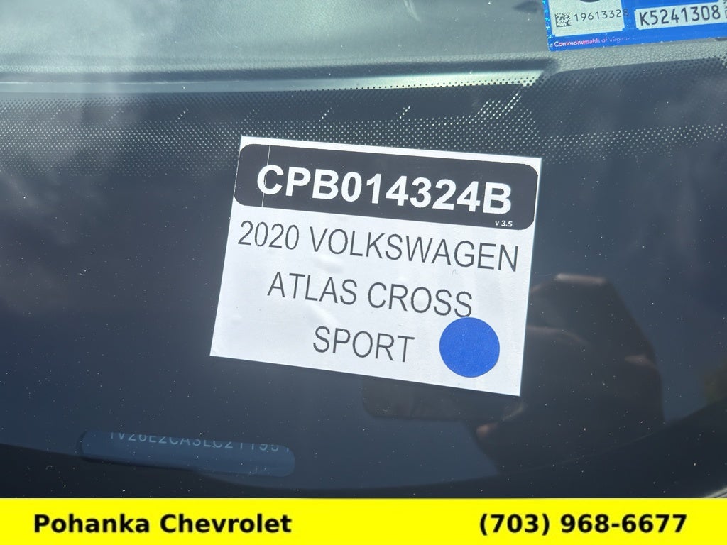 2020 Volkswagen Atlas Cross Sport 3.6L V6 SE w/Technology
