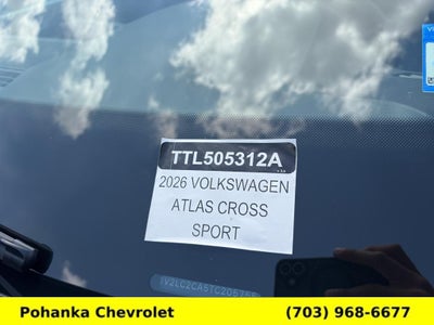 2026 Volkswagen Atlas Cross Sport SE