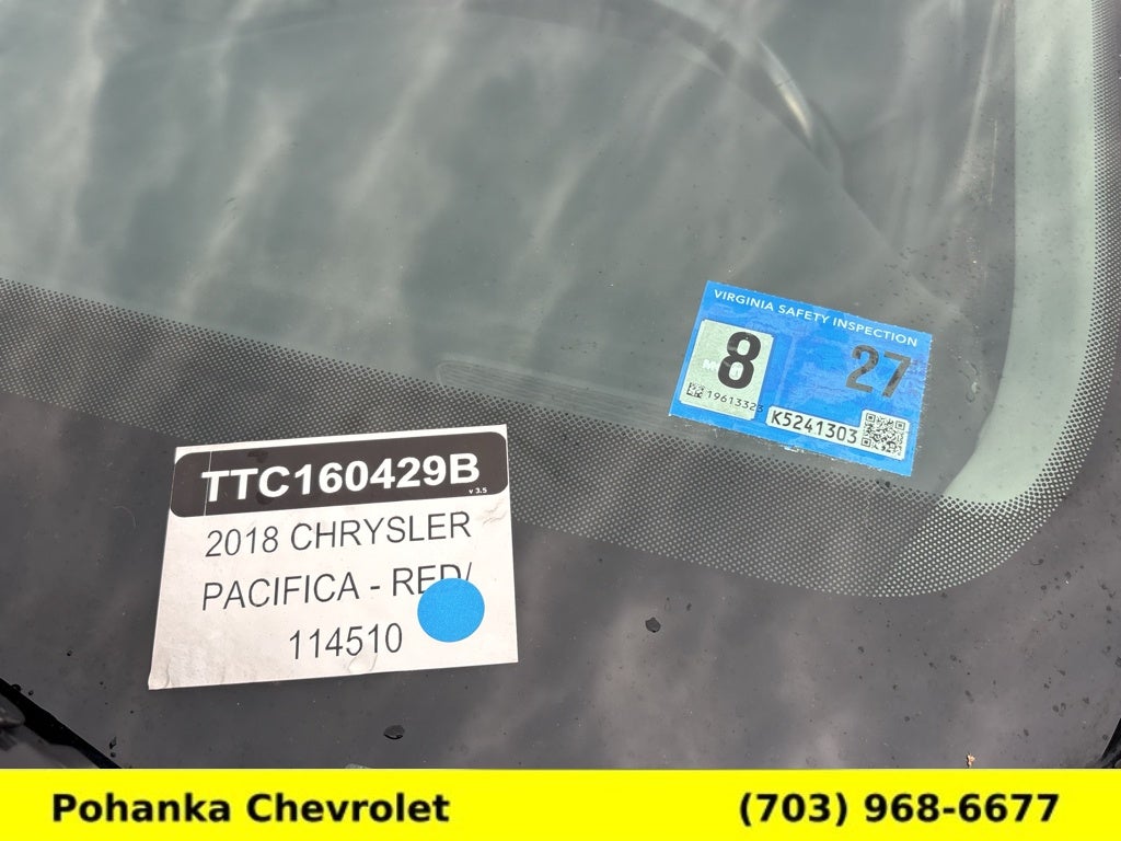 2018 Chrysler Pacifica Touring L