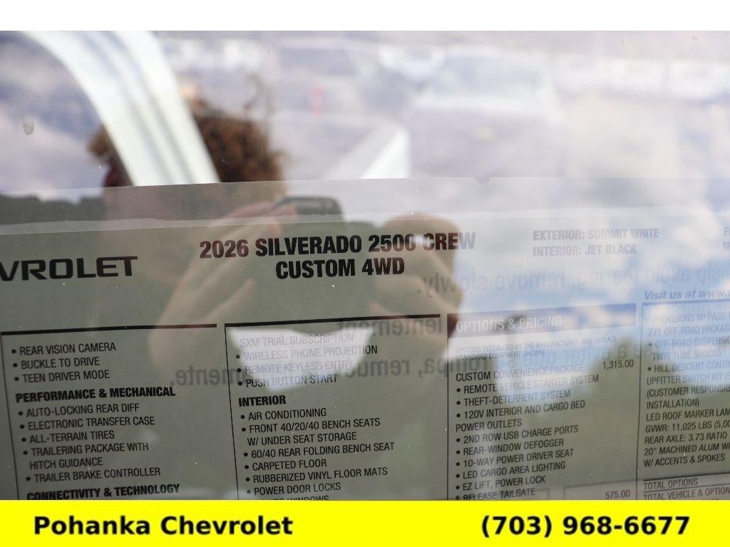 2026 Chevrolet Silverado 2500 HD Custom