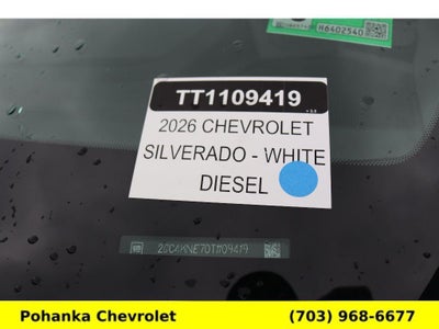 2026 Chevrolet Silverado 2500 HD LT