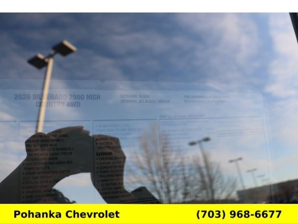 2026 Chevrolet Silverado 2500 HD High Country