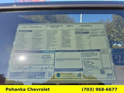 2026 Chevrolet Silverado 1500 High Country