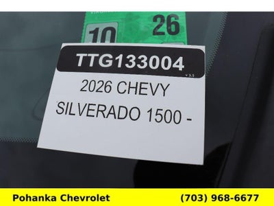 2026 Chevrolet Silverado 1500 WT