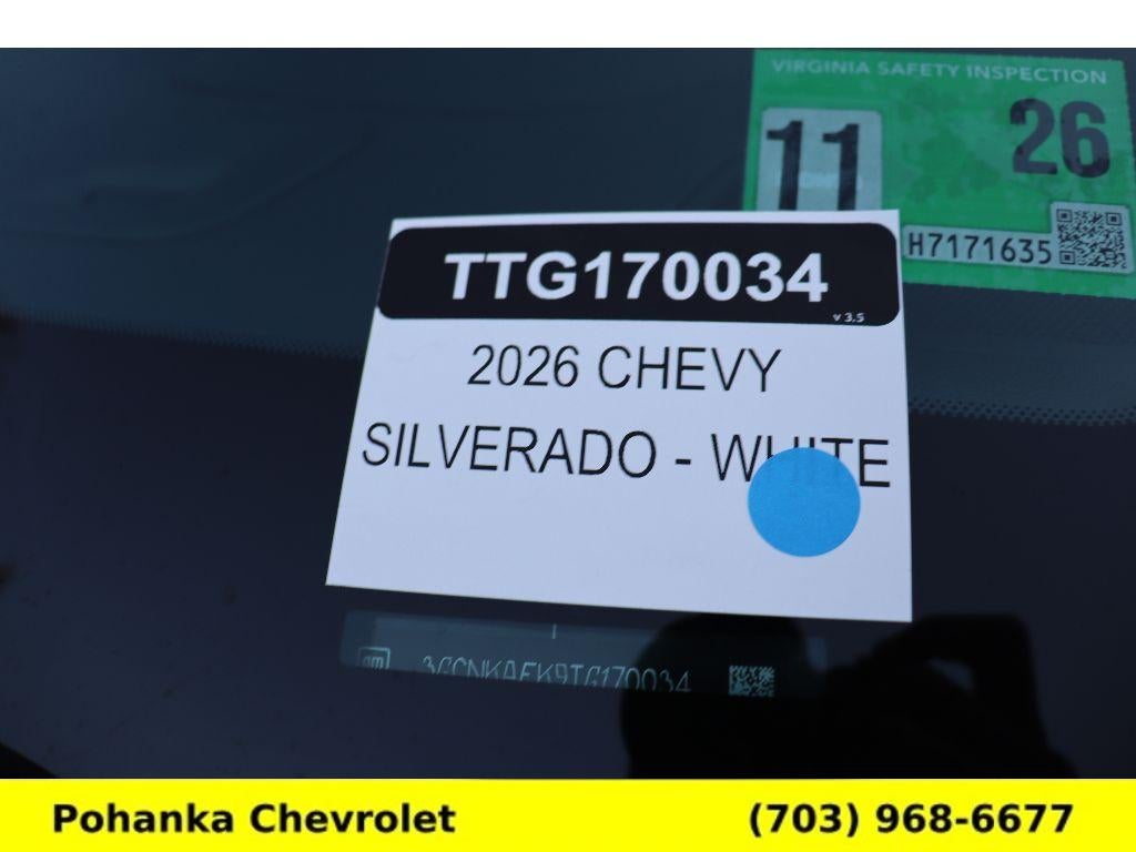 2026 Chevrolet Silverado 1500 WT