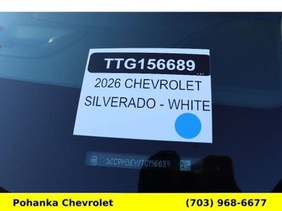 2026 Chevrolet Silverado 1500 Custom