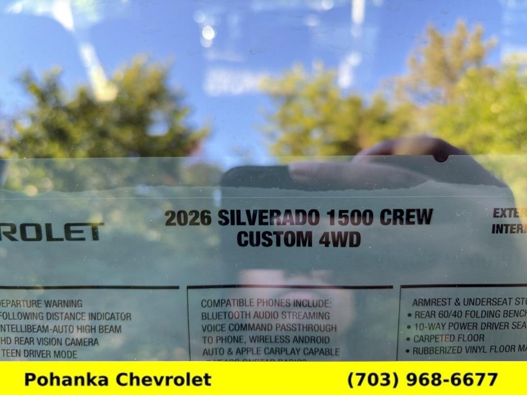 2026 Chevrolet Silverado 1500 Custom