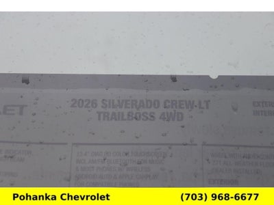 2026 Chevrolet Silverado 1500 LT Trail Boss