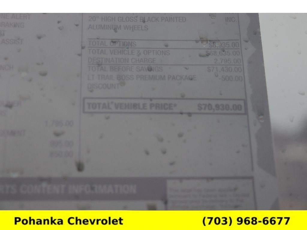 2026 Chevrolet Silverado 1500 LT Trail Boss