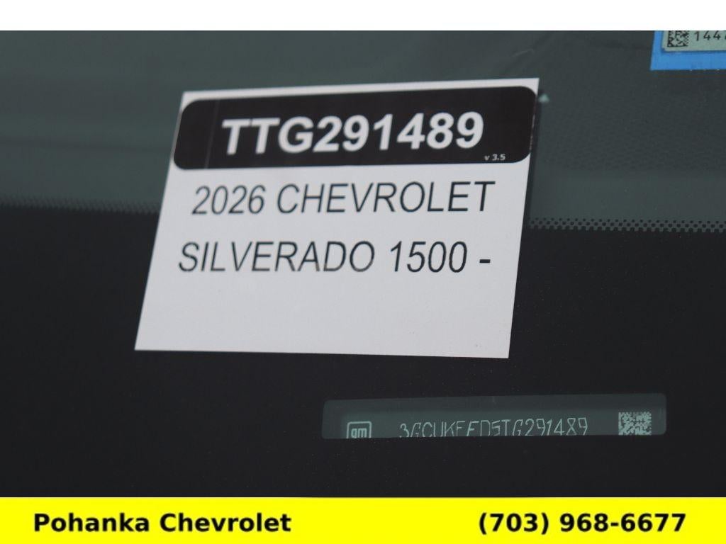 2026 Chevrolet Silverado 1500 LT Trail Boss