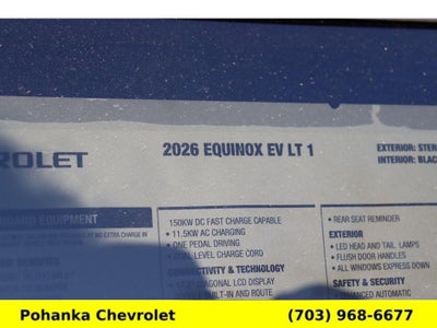 2026 Chevrolet Equinox EV LT