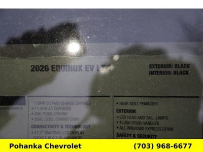 2026 Chevrolet Equinox EV LT