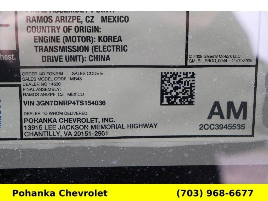 2026 Chevrolet Equinox EV LT