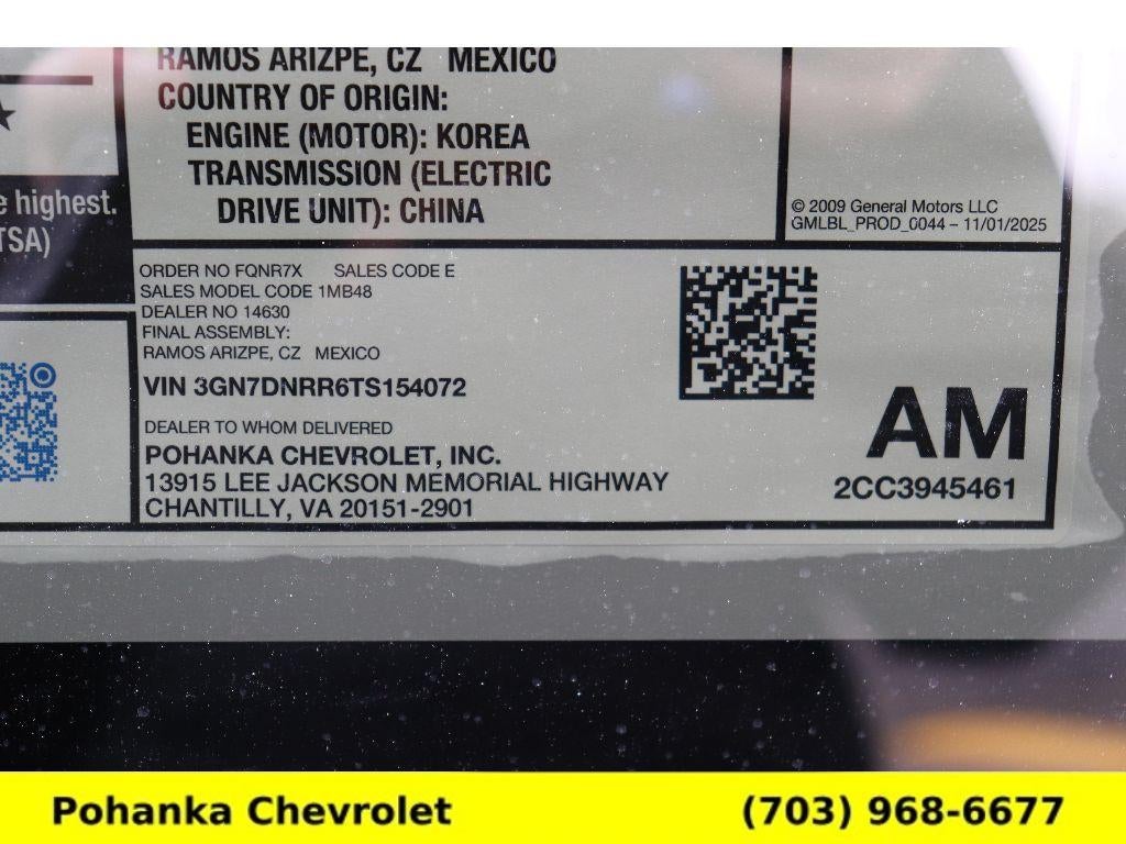 2026 Chevrolet Equinox EV LT