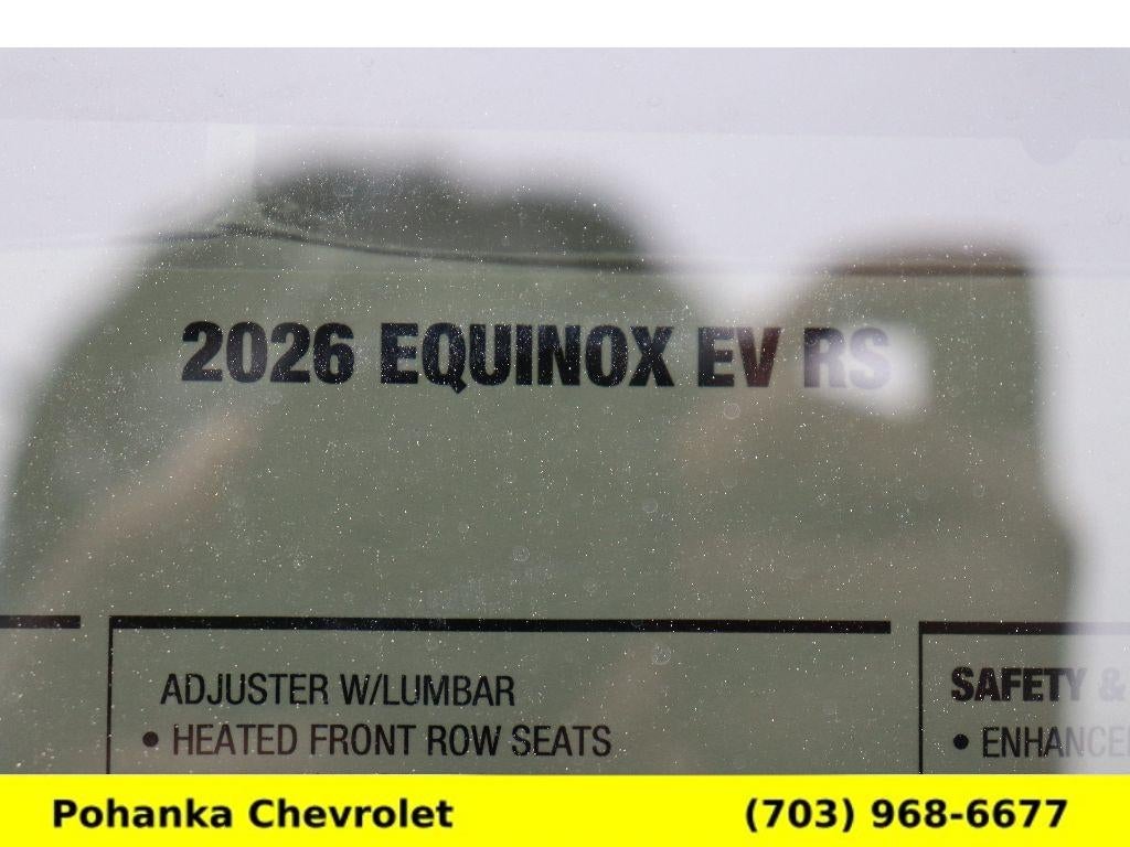 2026 Chevrolet Equinox EV RS