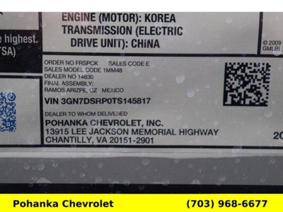 2026 Chevrolet Equinox EV RS